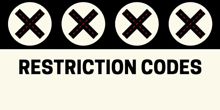 Read more about the article RESTRICTION CODES, MEANINGS, REMOVAL PROCEDURES, AND SUPREME COURT DECISIONS